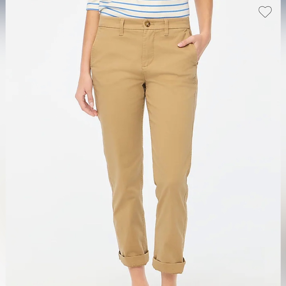 J. Crew Slouched Boyfriend Chino